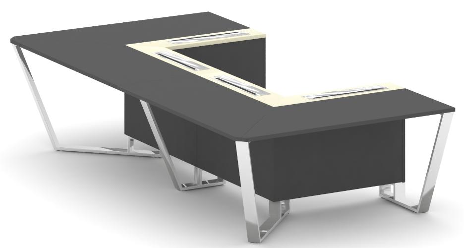 Стол переговорный П-образный MM-PR.B.SP-07P