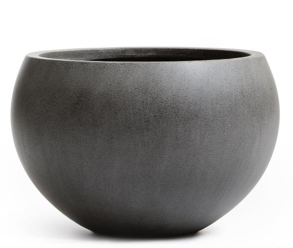 Кашпо серия Beton Полусфера