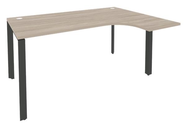 Стол эргономичный правый на П-образном м/к O.MP-SA-4 (R)