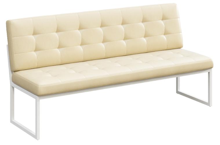 Диван трехместный м/к белый Next  NLT.D-3