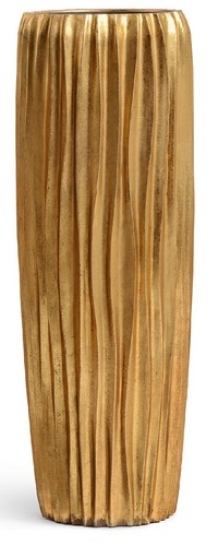 Кашпо TREEZ Effectory Metal Высокий конус Design Wave