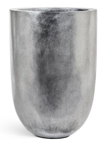 Кашпо серия Metal Высокий конус-чаша