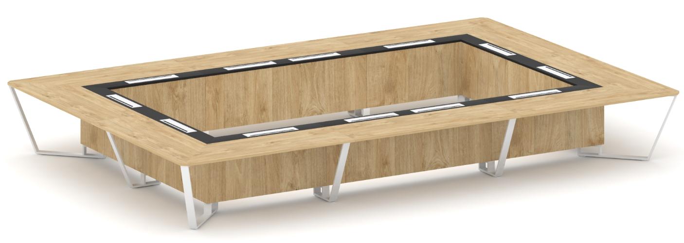 Стол переговорный прямоугольный KM-PR.B.SP-26K2