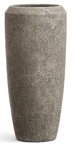 Кашпо TREEZ Effectory Volcano Высокий конус Design Серо-коричневый туф в-97 см 1/1