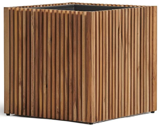 Кашпо TREEZ Effectory - Timberline - Куб