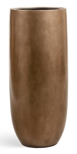 Кашпо серия Metal Высокий округлый конус