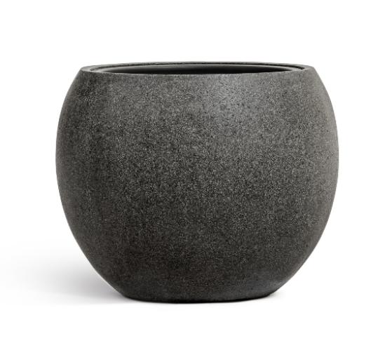 Кашпо серия Stone Большая полусфера