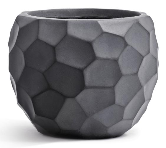 Кашпо TREEZ ERGO - серия Comb - Полусфера