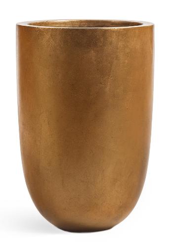 Кашпо серия Metal Высокий конус-чаша