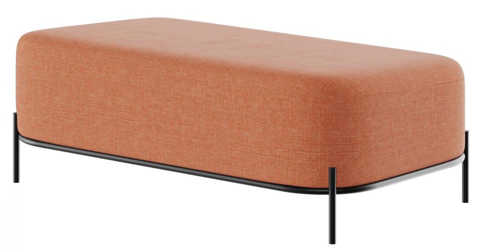 Диван двухместный без спинки Jive JVE-4