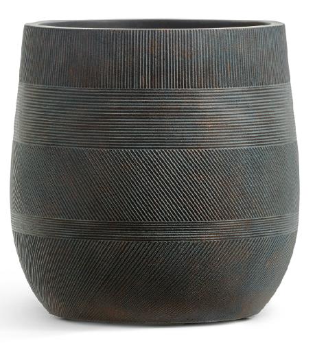 Кашпо TREEZ ERGO - серия Graphics - Округлая чаша