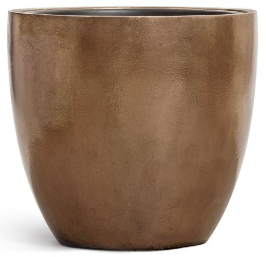 Кашпо cерия Metal - Округлый конус