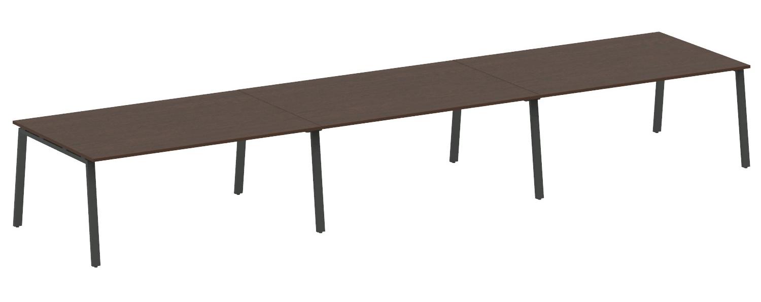 Переговорный стол (3 столешницы) на А-образном м/к БА.ПРГ-3.5