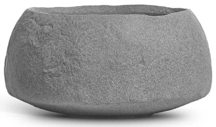 Кашпо TREEZ Effectory - Organic - Низкая чаша