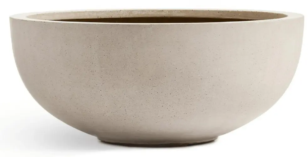 Кашпо серия Beton Низкая чаша