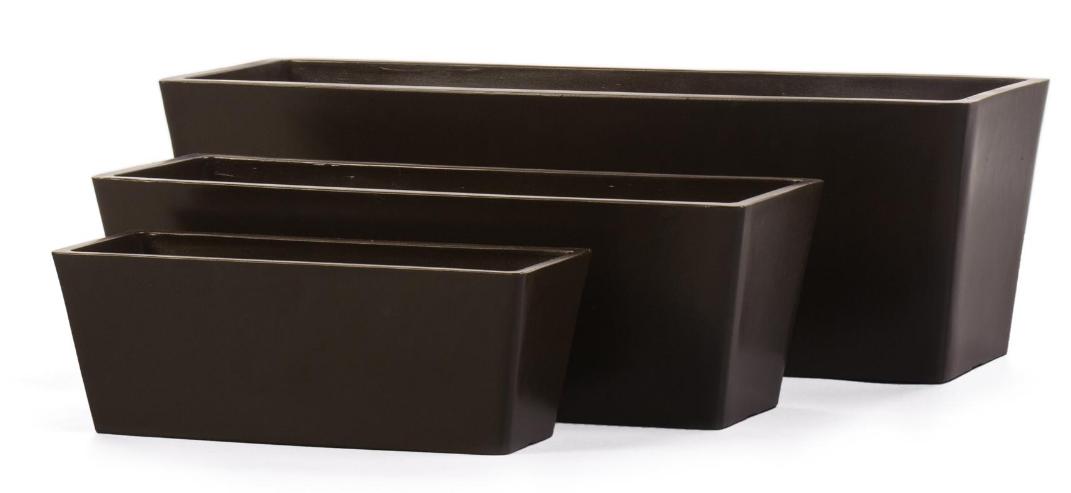 Кашпо серия Devider (узкая трапеция)