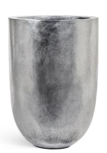 Кашпо серия Metal Высокий конус-чаша