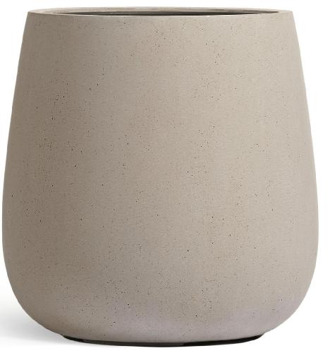 Кашпо TREEZ Effectory - Beton - Design-Чаша 41.33-02-24-119-BE-49