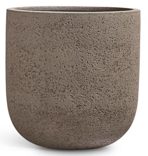 Кашпо TREEZ ERGO - Hard Rock - Цилиндрическая Чаша