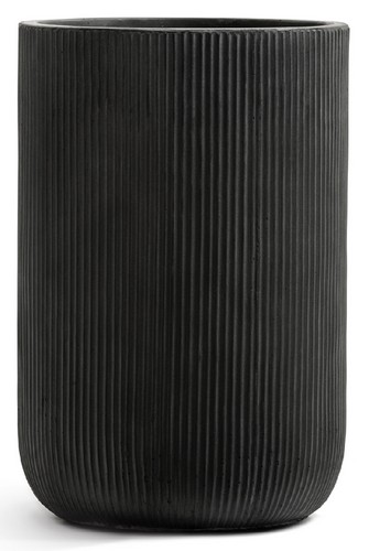 Кашпо Treez Ergo Jet Высокий цилиндр Антрацит в-55, д-37 см