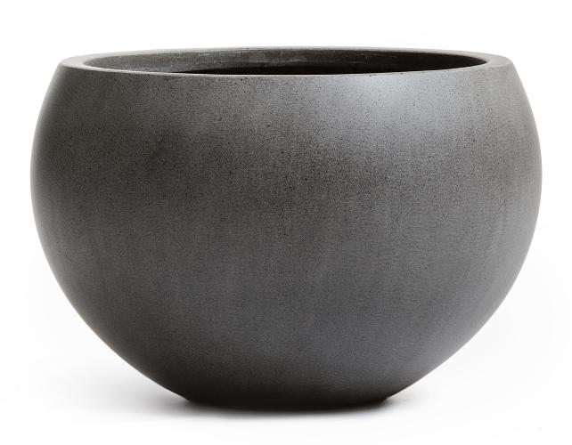 Кашпо серия Beton Полусфера