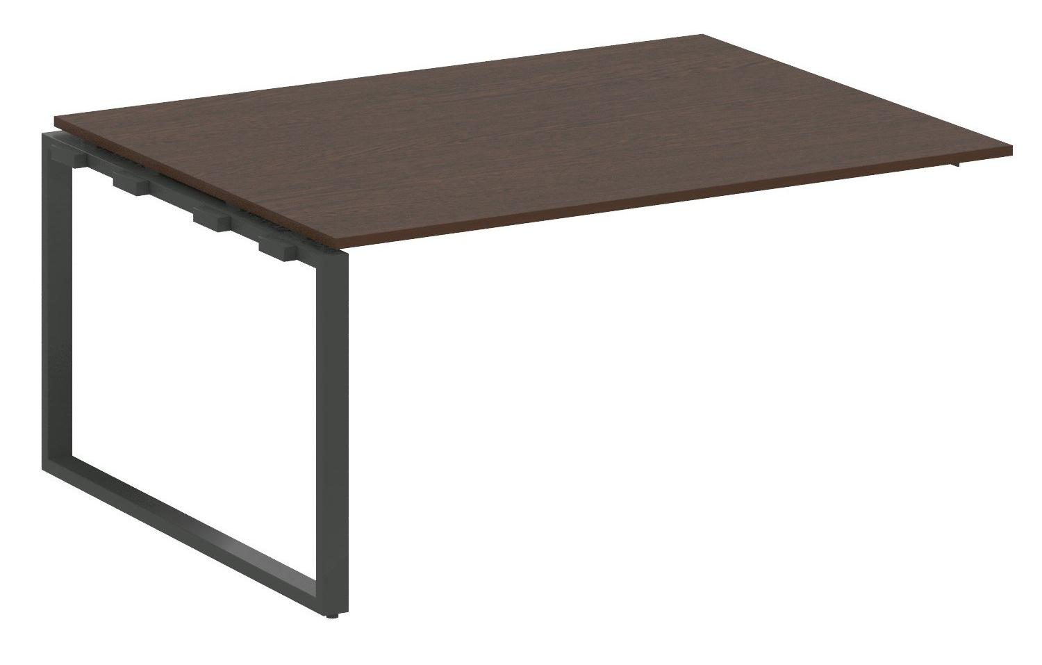 Проходной наборный элемент переговорного стола на О-образном м/к (проходная опора Б.ОСП-123, столешница, два комплекта траверс) БО.ППРГ-4