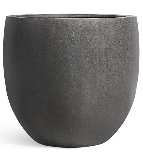 Кашпо TREEZ Effectory - Beton - Большой округлый конус