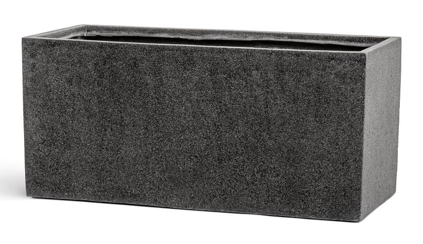 Кашпо серия Stone Низкий прямоугольник