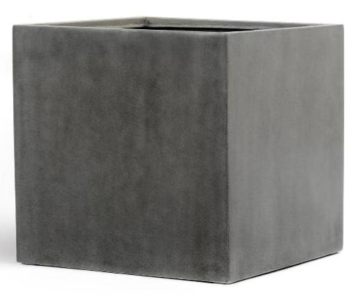 Кашпо серия Beton - Куб (без вставок)