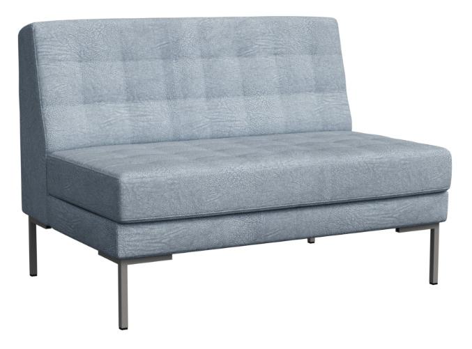 Диван без подлокотников двухместный FR-D-02