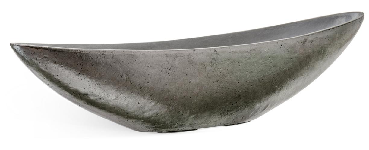 Кашпо TREEZ Effectory Metal Лодка длинная