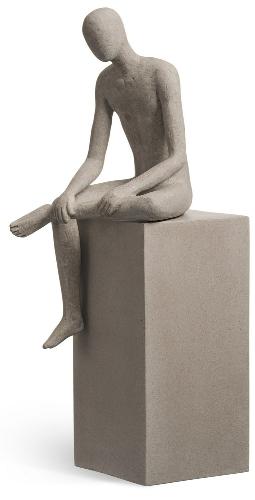 Скульптура Treez Philosopher's Stone Спокойствие Белый песок