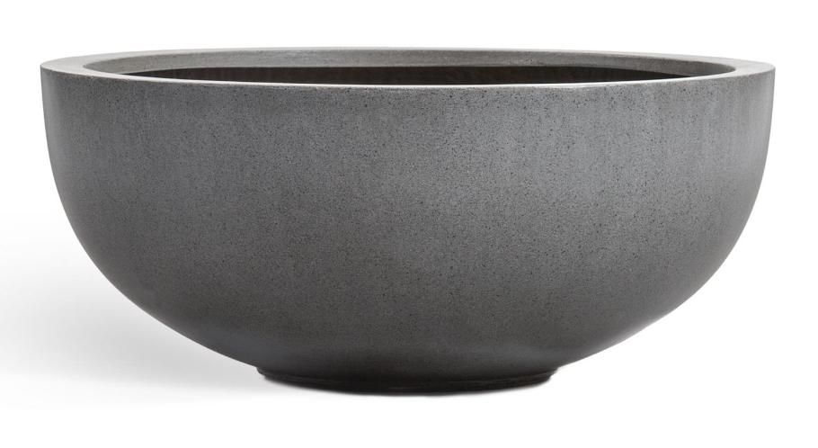 Кашпо серия Beton Низкая чаша