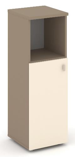 Шкаф средний узкий левый (1 низкий фасад ЛДСП) ES.SU-2.1 (L)