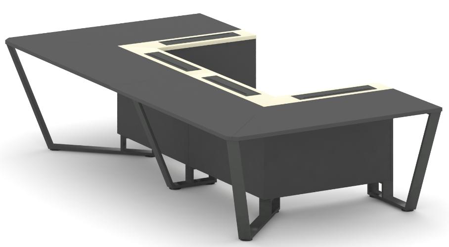Стол переговорный П-образный KM-PR.B.SP-07P