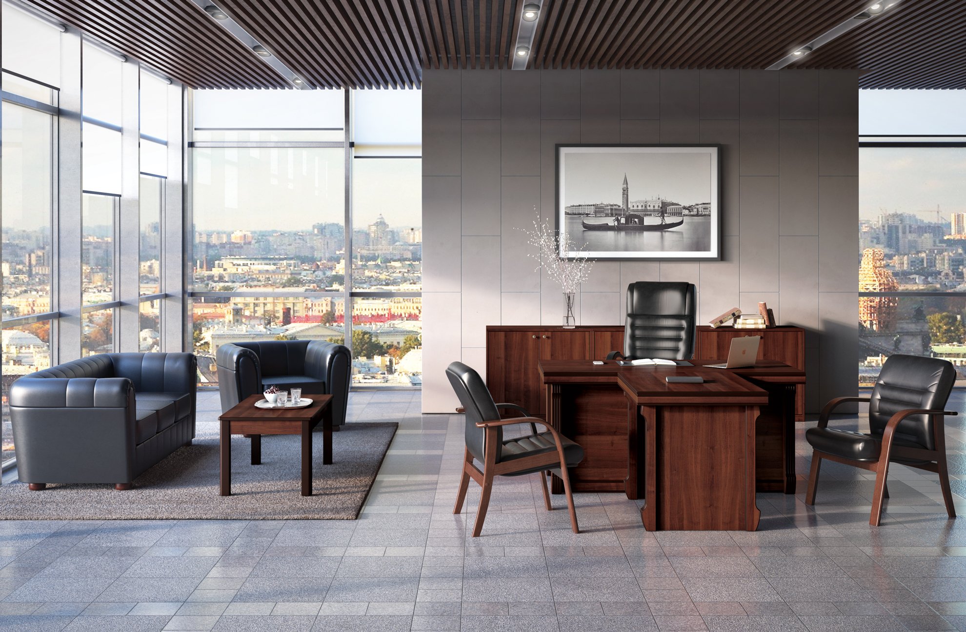 Стильные Кабинеты Руководителей фото 17