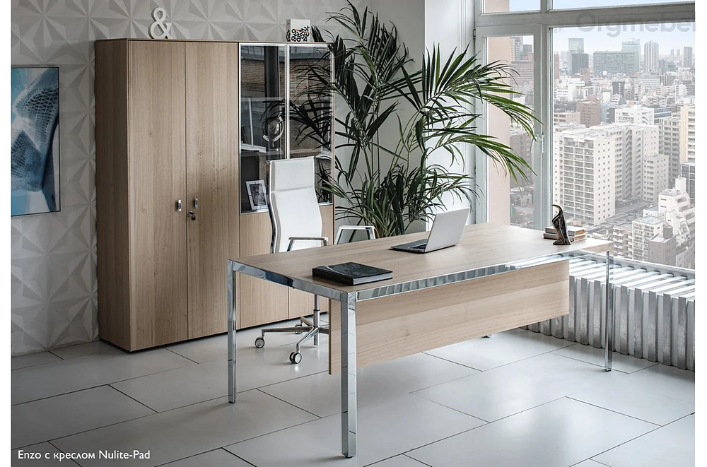 Кабинет Enzo Хром (МДФ, ГОСТ 10632): современный дизайн