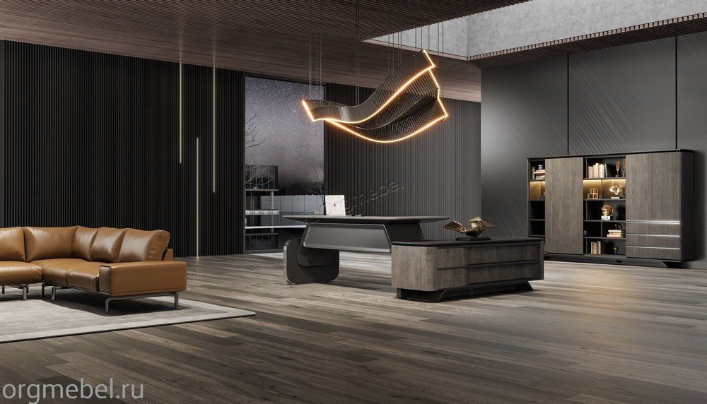 Кабинет президента Atlas с регулируемой высотой стола