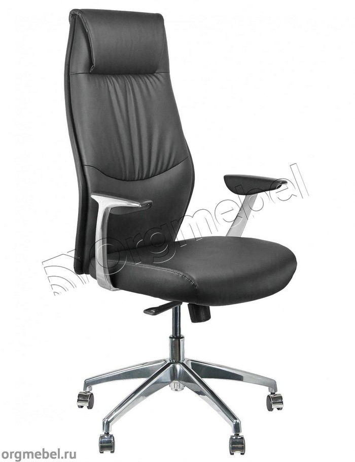 Кресло руководителя RIVA CHAIR A9184-ЧЭ-ИК, цвет Черный, экокожа, обивка Искусственная кожа
