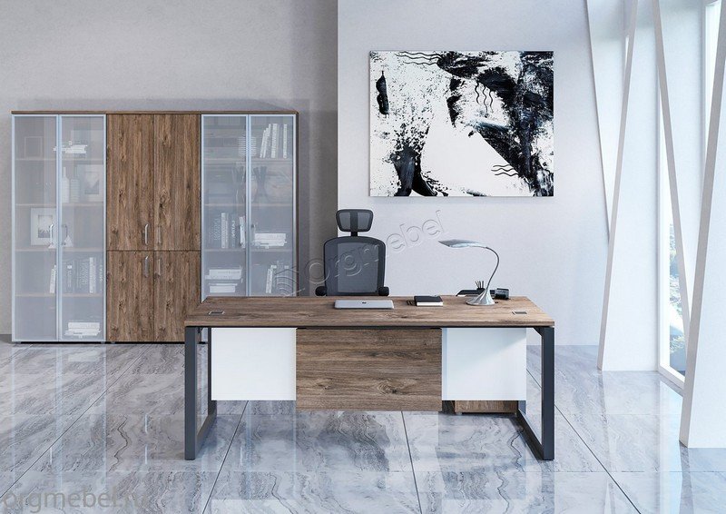 Офисная мебель ONIX Тиквуд темный