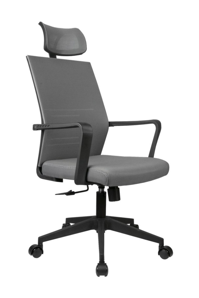 Кресло RIVA CHAIR A818-СС-С, цвет Серый, сетка, обивка Сетка