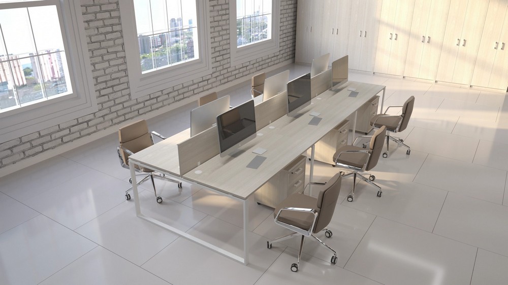 Столы для офиса Арго-М на О-опорах Столы для офиса Арго-М на О-опорах