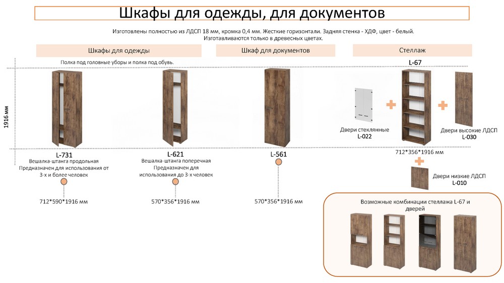 Офисная мебель для персонала LEMO