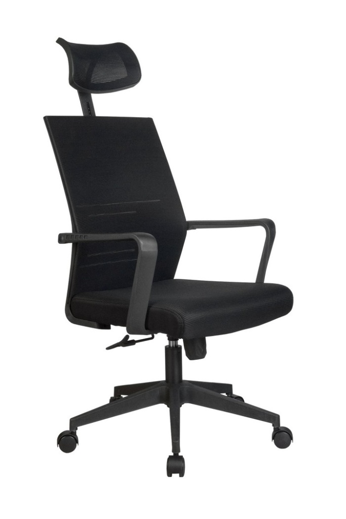 Кресло RIVA CHAIR A818-ЧС-С, цвет Черный, сетка, обивка Сетка