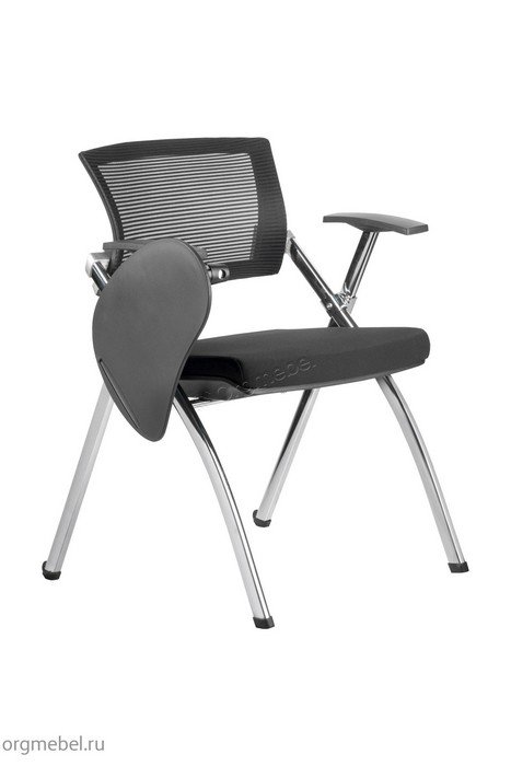 Конференц кресло Riva Chair 462TEС-ЧТС, цвет черный, ткань/черный, сетка.jpg