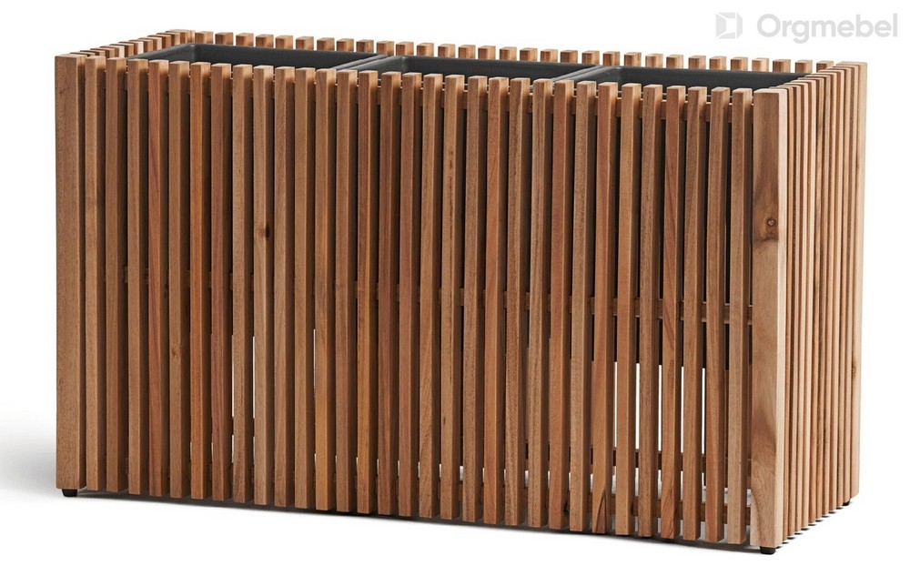 Кашпо Timberline в виде древесного среза