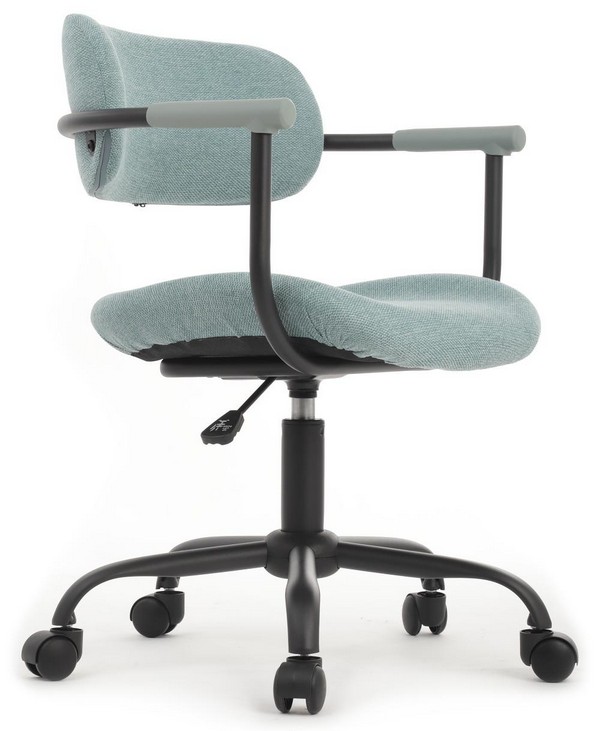 Офисное кресло W-231-Г-Т, цвет Голубой, обивка Ткань